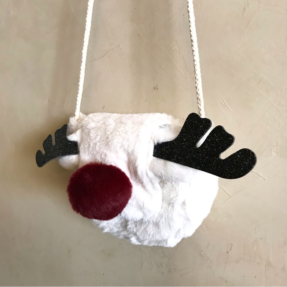 Rudolph The Reindeer Crossbody Bag NWOT - Picture 3 of 5